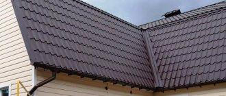 Надёжная и красивая крыша из металлочерепицы
